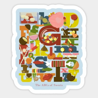 ABCs of Candy Sticker